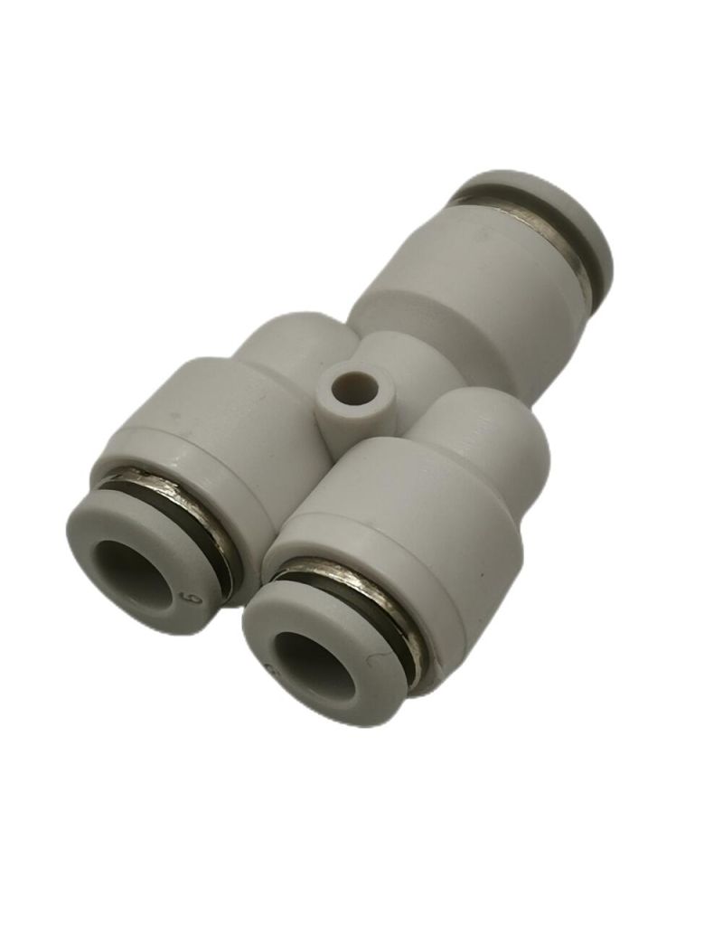 Different Diameter Union Y Pneumatic Push-In Fitting PW