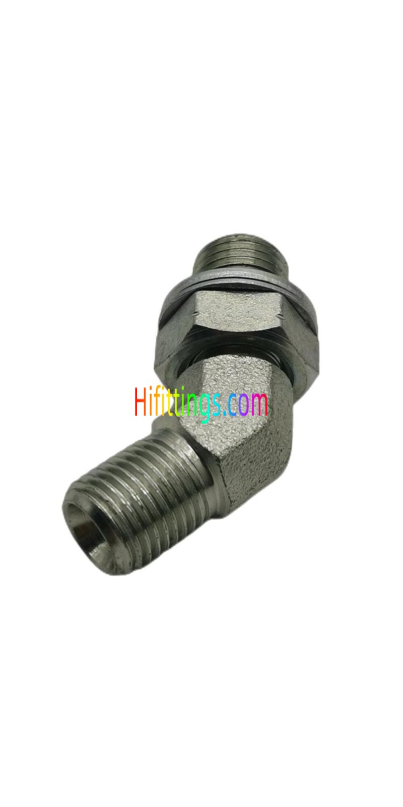 45° Elbow BSP Male Adjustable Stud Fittings 1BG4-OG