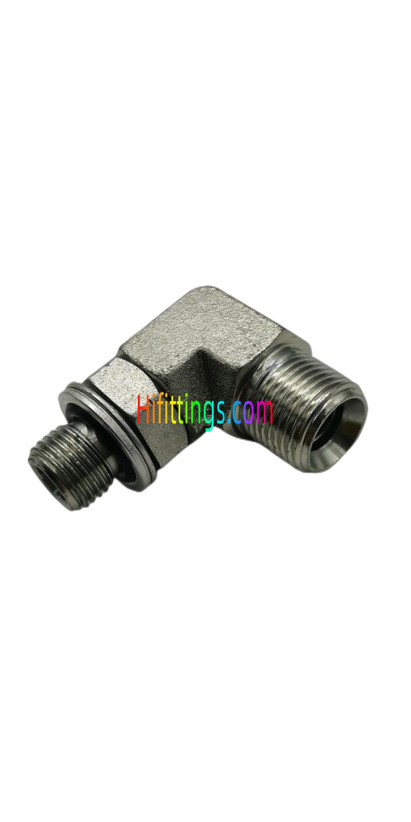 90° Elbow Metric Male BSP Male 60° Cone Fittings 1BH9-OG