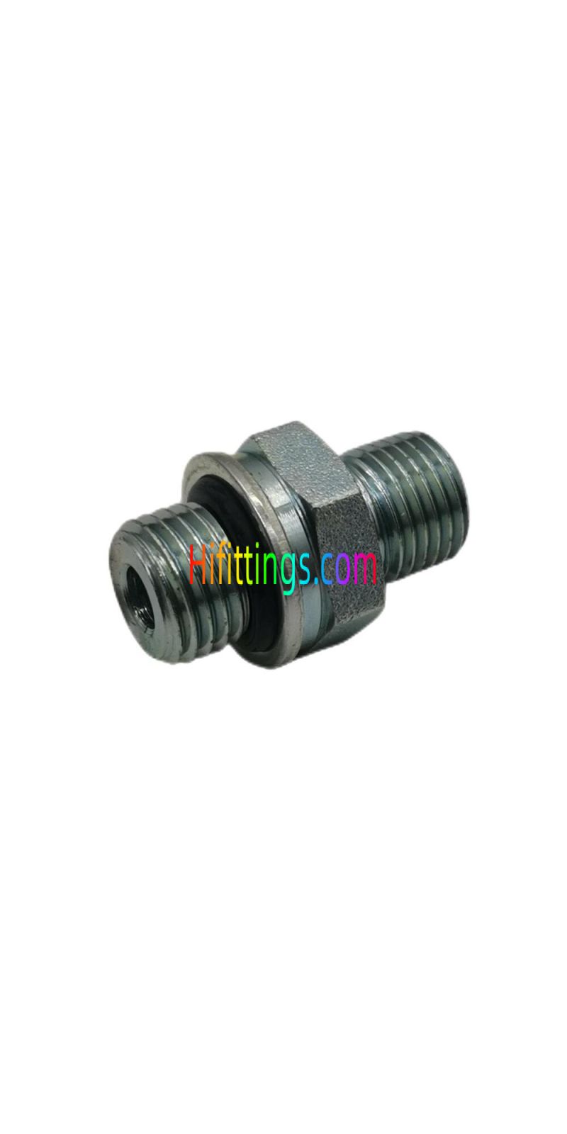 Straight Metric Male BSP Male 60° Cone Adapter Fittings 1BH