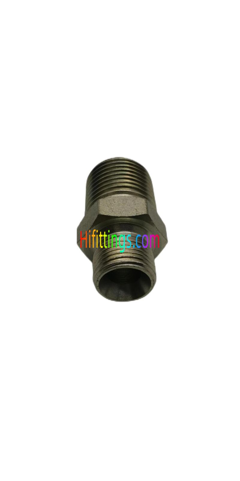 Straight NPT Male BSP Male 60° Seat Cone Fittings 1BN