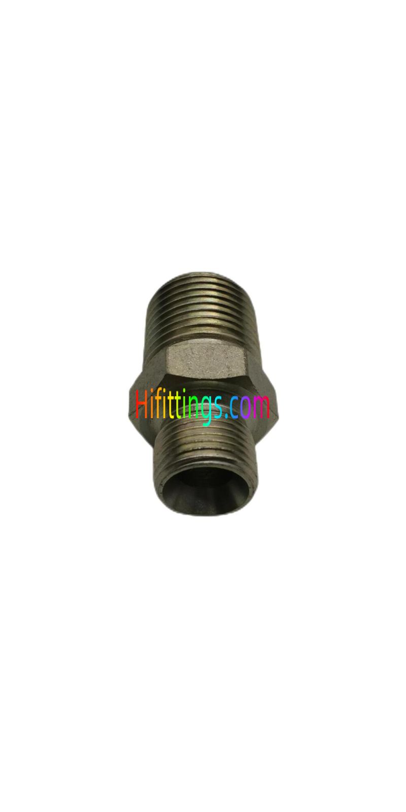 Straight NPT Male BSP Male 60° Seat Cone Fittings 1BN