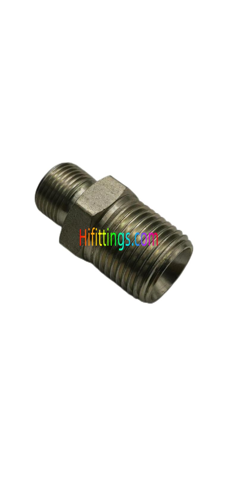 Straight NPT Male BSP Male 60° Seat Cone Fittings 1BN