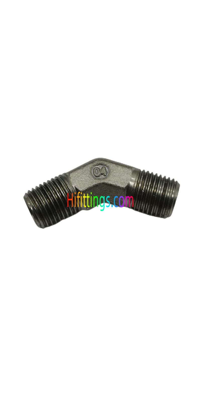 45° Elbow BSPT Male BSP Male 60° Seat Cone Fittings 1BT4-SP