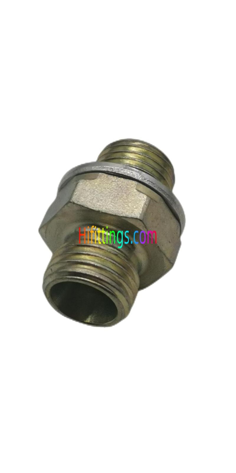 Straight BSP Male Stud End Metric Male Bite Type Tube Fittings 1CG/1DG