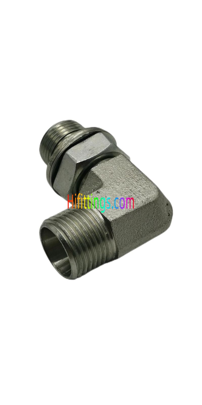 90° Elbow BSP Male Adjustable Stud Ends Metric Male Bite Type Tube Fittings  1CG9-OG/1DG9-OG