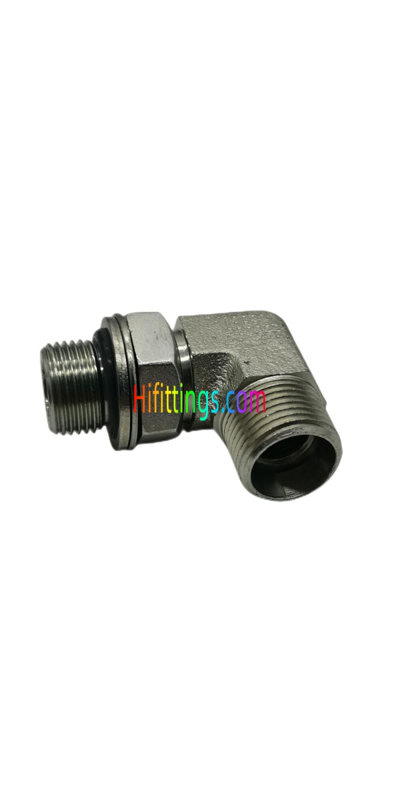 90° Elbow BSP Male Adjustable Stud Ends Metric Male Bite Type Tube Fittings  1CG9-OG/1DG9-OG