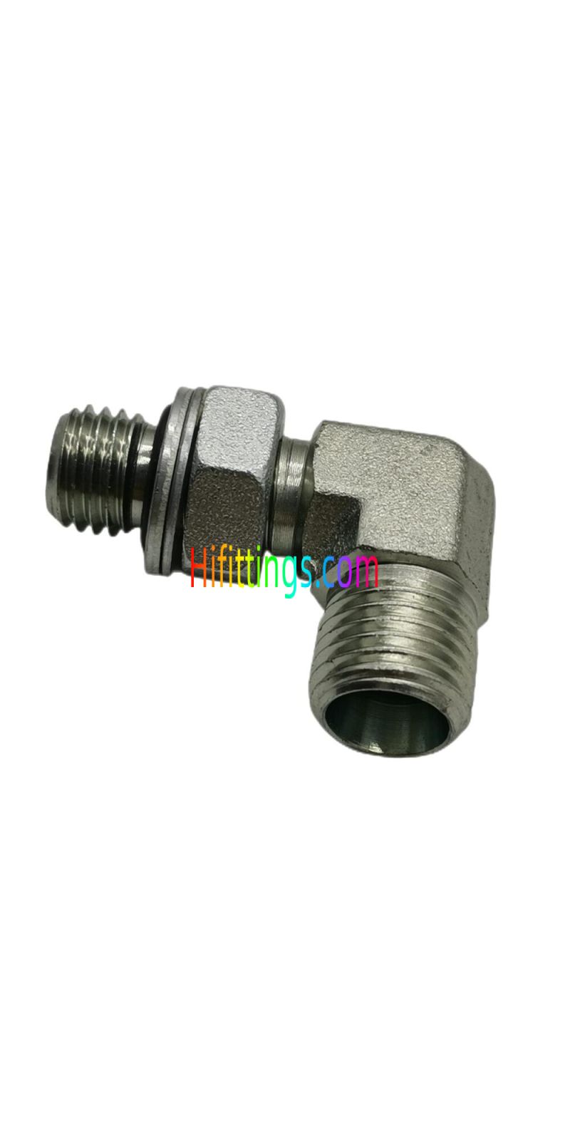 90° Elbow Metric Male Adjustable Stud End Bite Type Tube Fittings 1CH9-OG/1DH9-OG