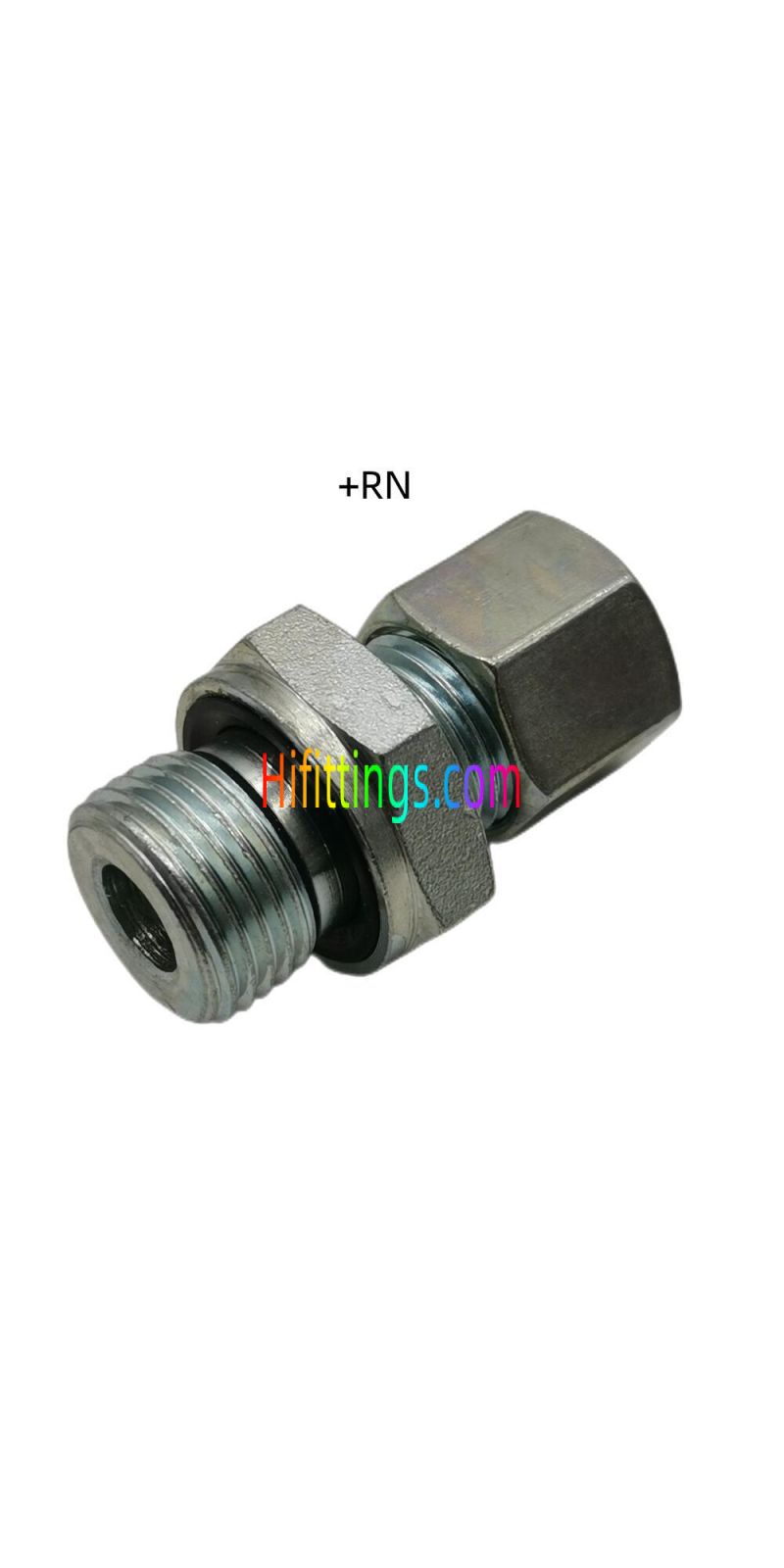 Straight BSP Male With Captive Seal Metric Male Bite Type Tube Fittings 1CB-WD/1DB-WD