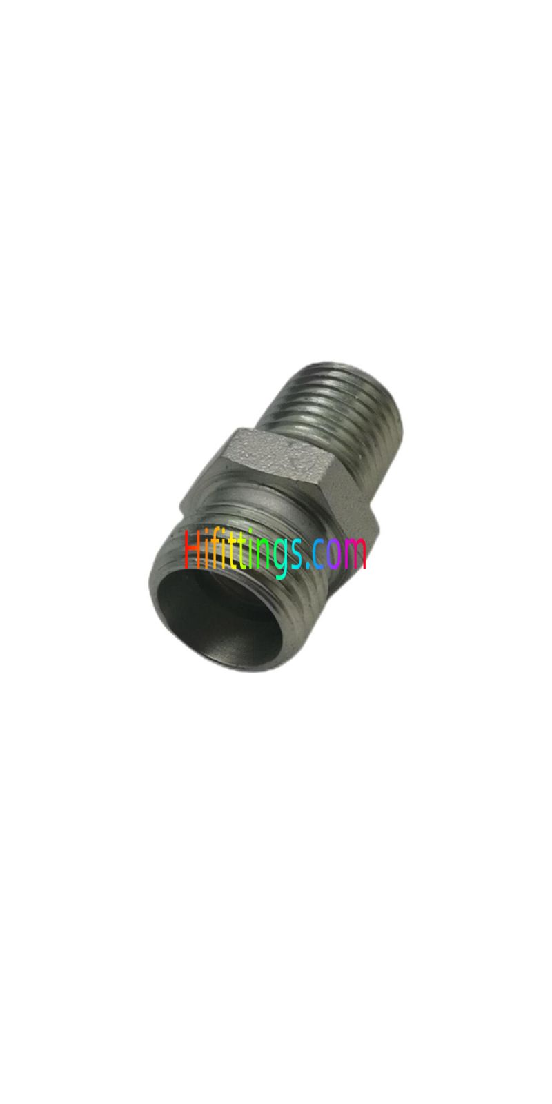 Straight NPT Male Metric Male Bite Type Tube Fittings 1CN/1DN