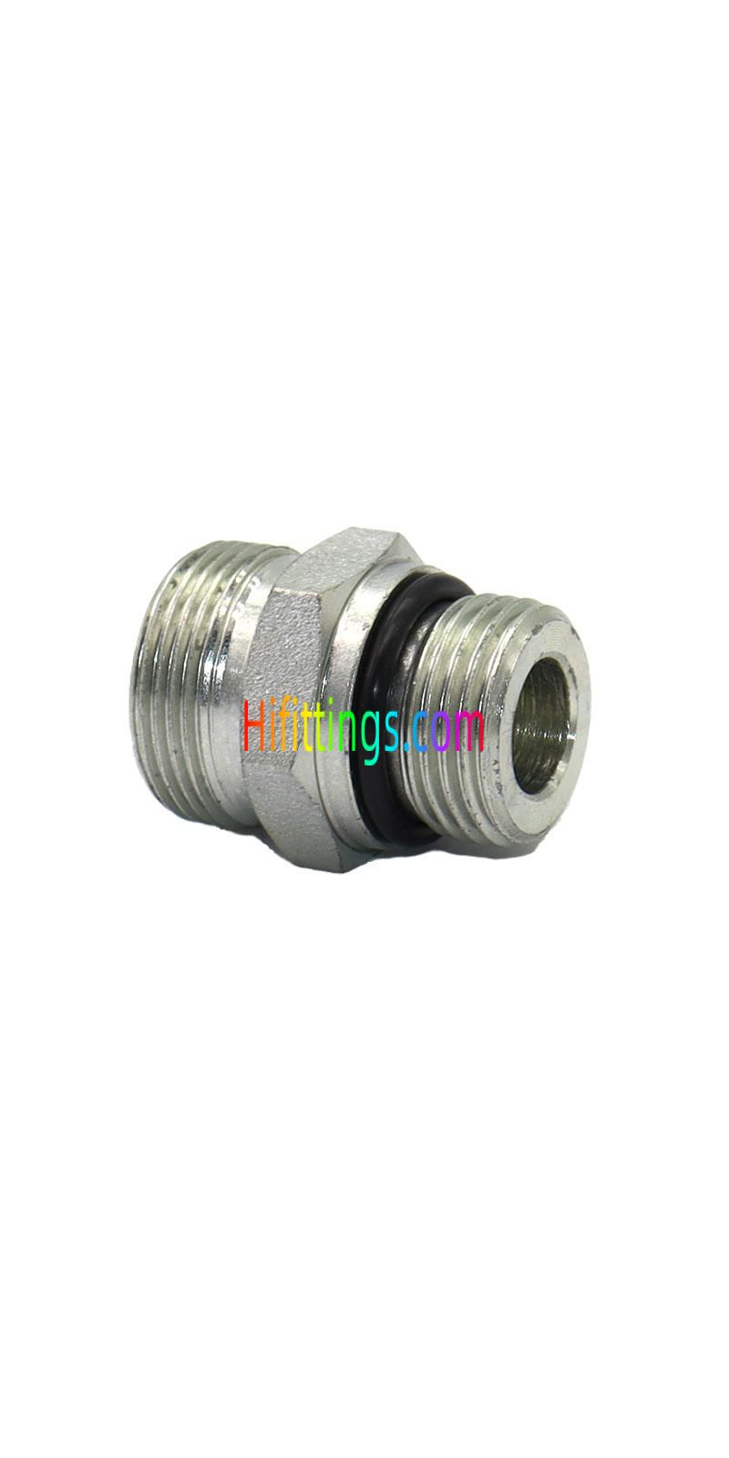 Straight UNF Male Stud End Metric Male Bite Type Tube Fittings 1CO/1DO