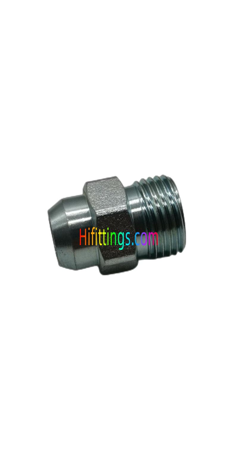 Straight Metric Male Bite Type Weld Tube Fittings 1CW/1DW 