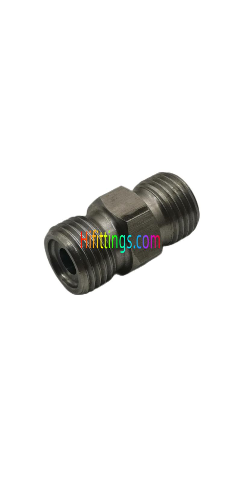 Straight Metric Male O-Ring Face Seal Fittings 1E