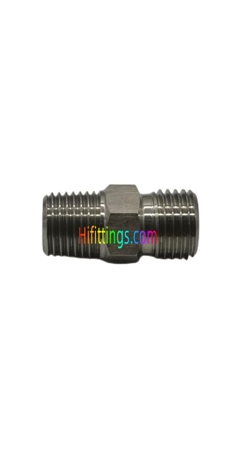 Straight BSPT Male Metric Male O-Ring Face Seal Fittings 1ET-SP