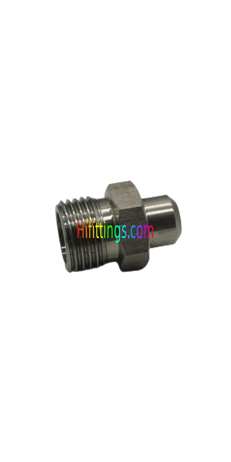 Straight Metric Male O-Ring Face Seal Butt-Weld Tube Fittings 1EW