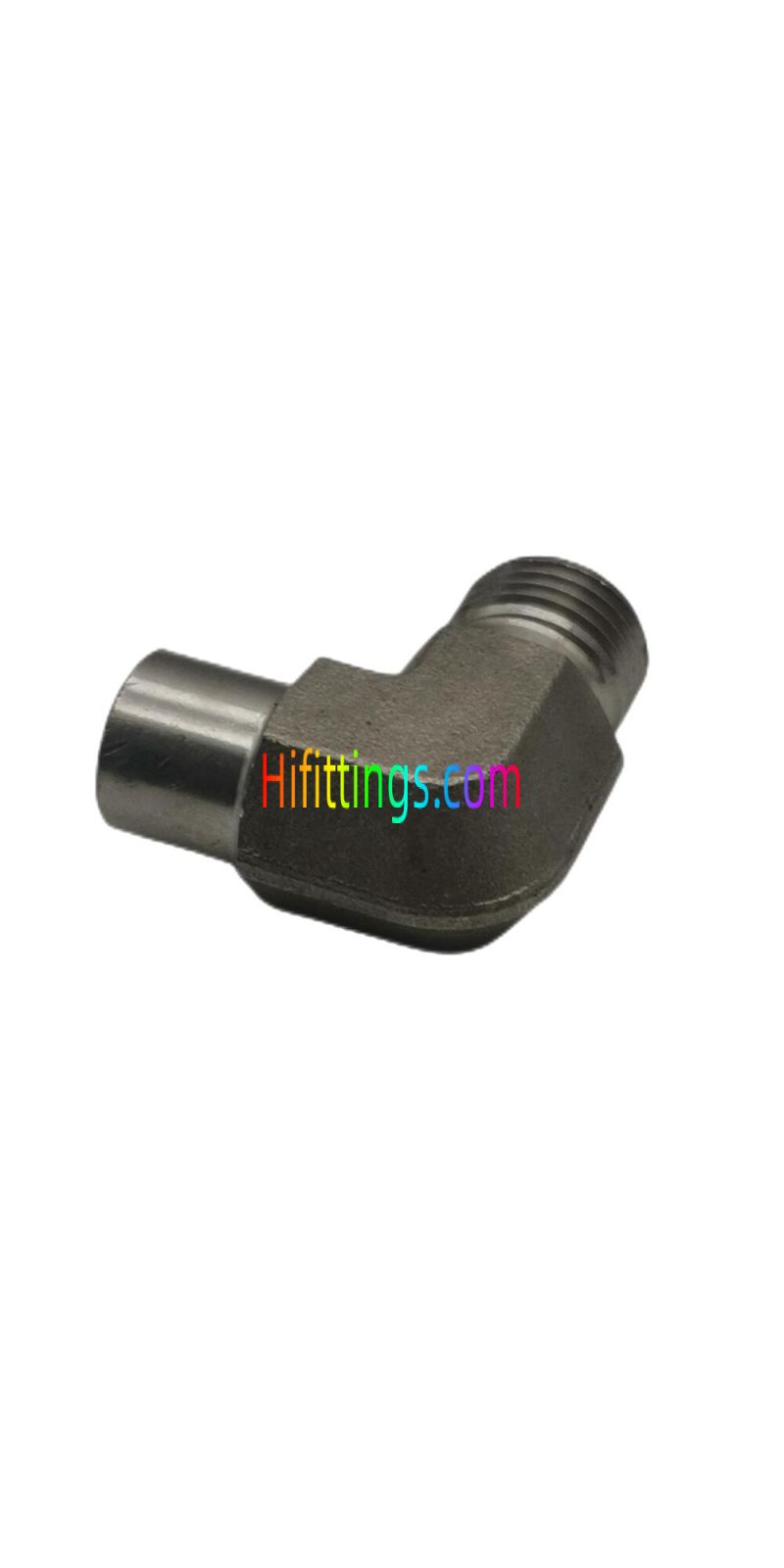  90° Elbow Metric Male O-Ring Face Seal Butt-Weld Tube Fittings 1EW9 