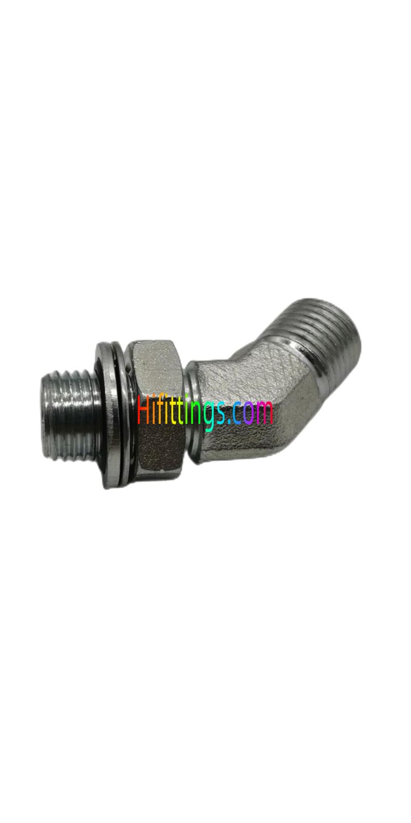 45°Elbow ORFS Male O-Ring BSP Male O-Ring Fittings 1FG4-OG