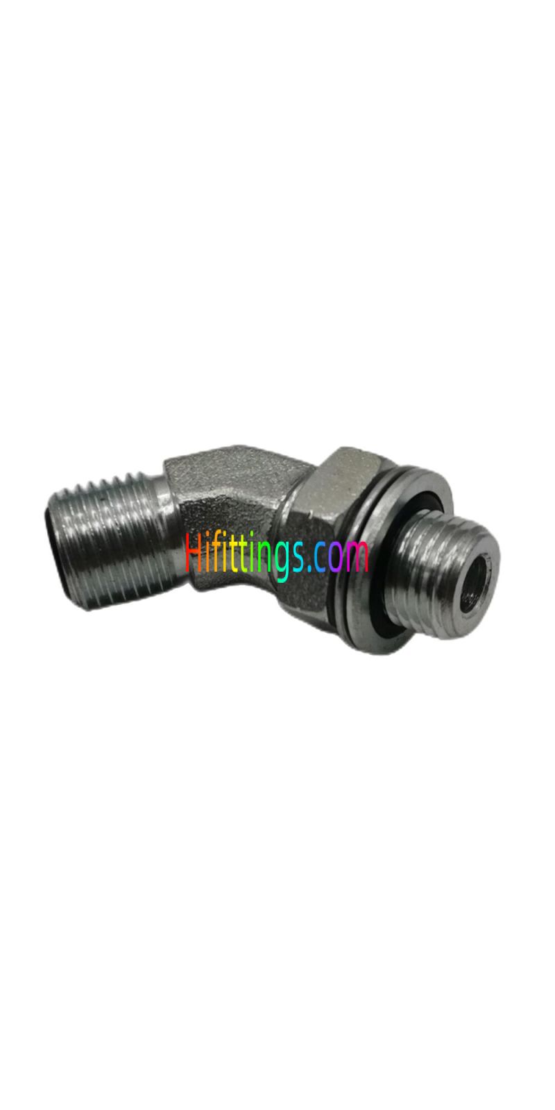 45°Elbow ORFS Male O-Ring BSP Male O-Ring Fittings 1FG4-OG