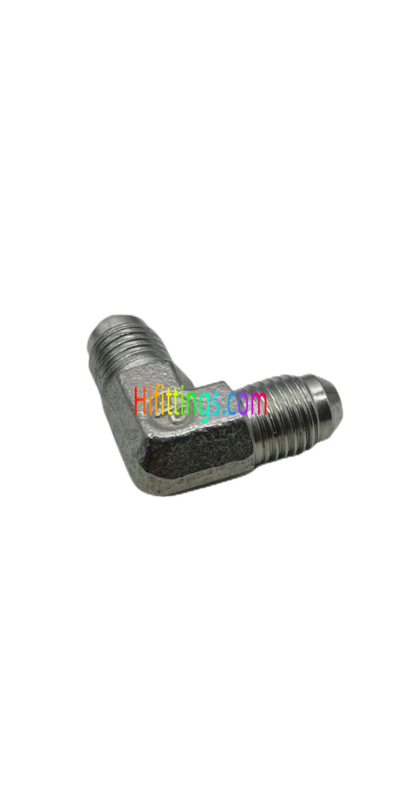 90° Elbow JIC Male 74° Cone Flared Tube Fittings 1J9