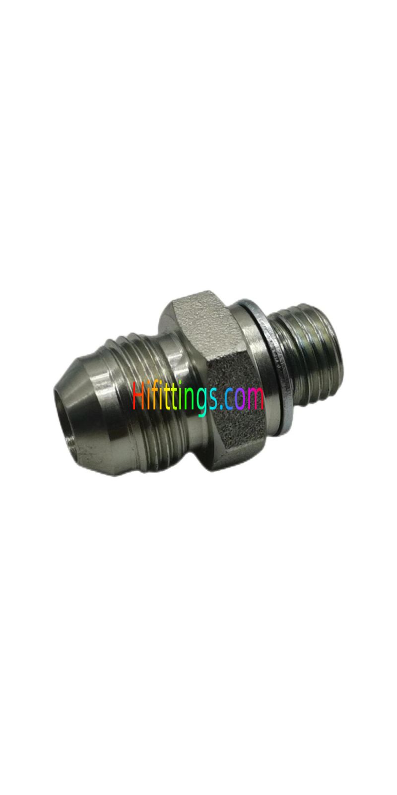 Straight Metric Male JIC Male 74° Cone Flared Tube Fittings 1JH