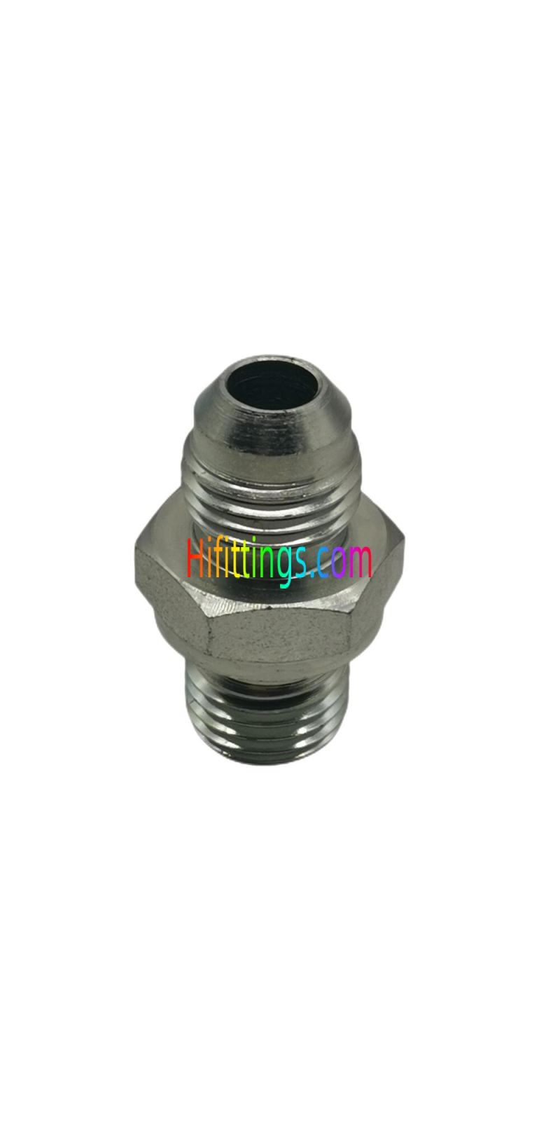 Metric Male Captive Seal JIC Male 74° Cone Flared Tube Fittings 1JM-WD