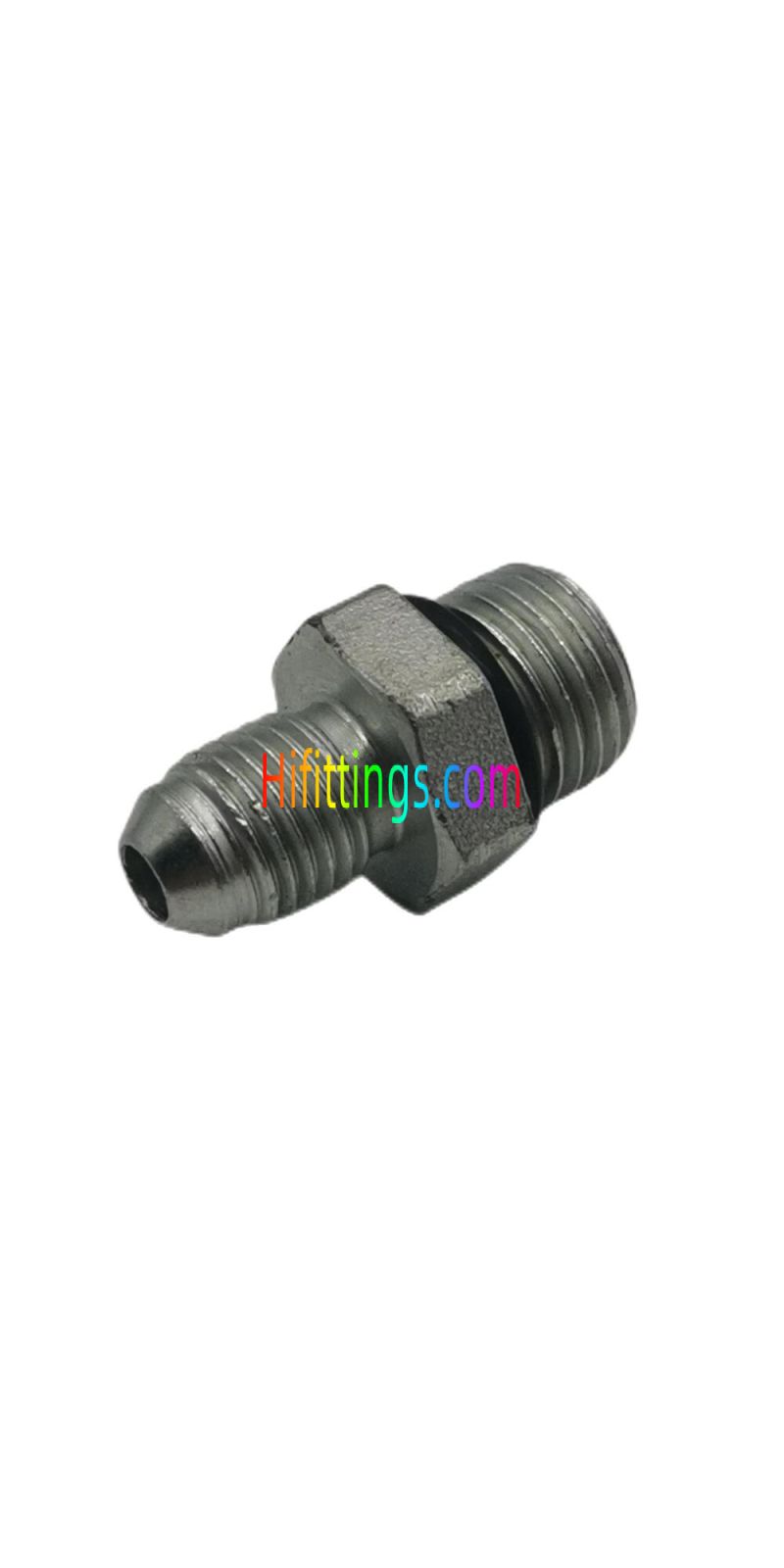 Straight SAE O-Ring JIC Male 74° Cone Flared Tube Fittings 1JO