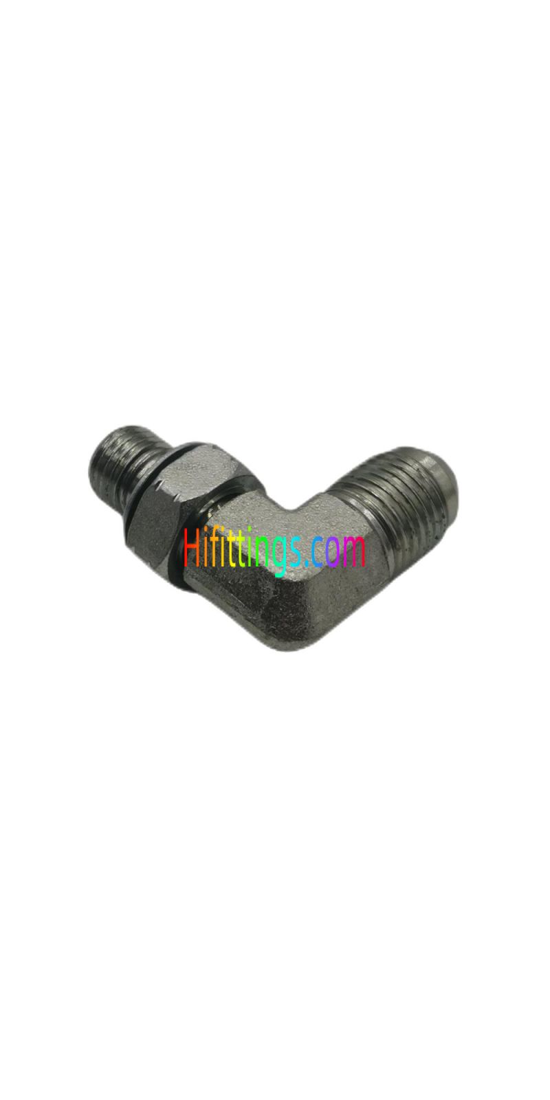 90° Elbow SAE O-Ring JIC Male 74° Cone Flared Tube Fittings 1JO9-OG