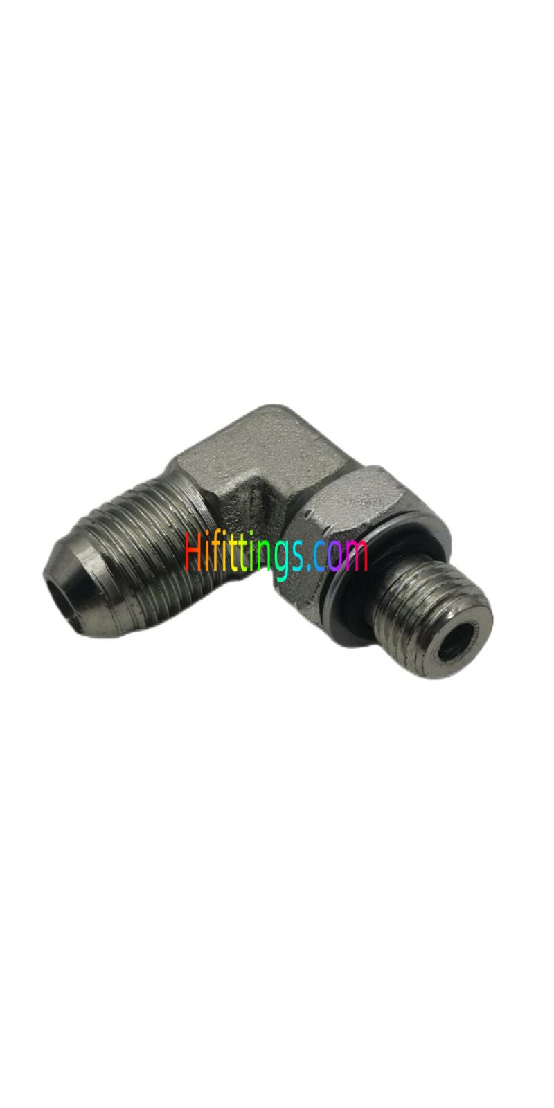 90° Elbow SAE O-Ring JIC Male 74° Cone Flared Tube Fittings 1JO9-OG