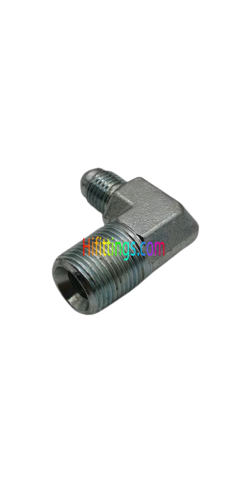  90° Elbow BSPT Male JIC Male 74° Cone Flared Tube Fittings 1JT9-SP