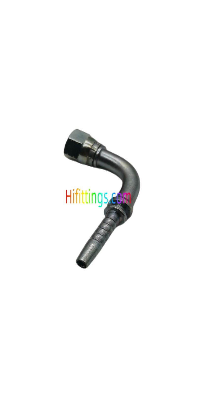90° Elbow JIC Swivel Female 74° Cone Seat Swaged Hose Fitting 26791 