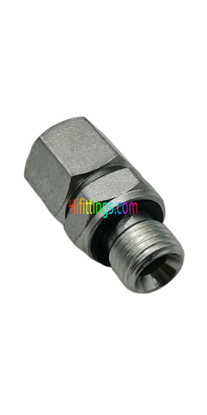 Straight BSP Male With Captive Seal Metric Female Adaptor Unions 2BC-WD/2BD-WD