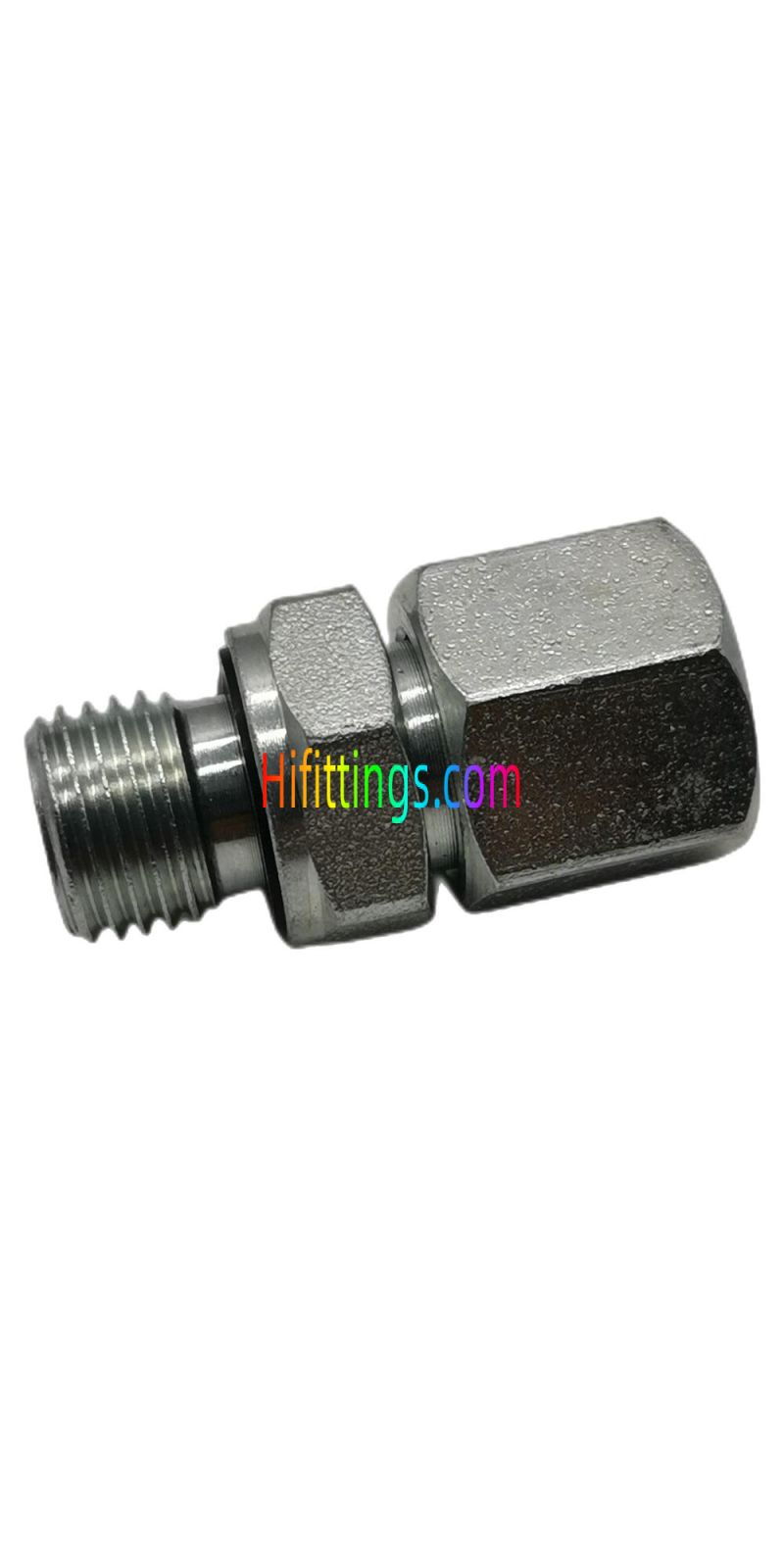 Straight BSP Male With Captive Seal Metric Female Adaptor Unions 2BC-WD/2BD-WD