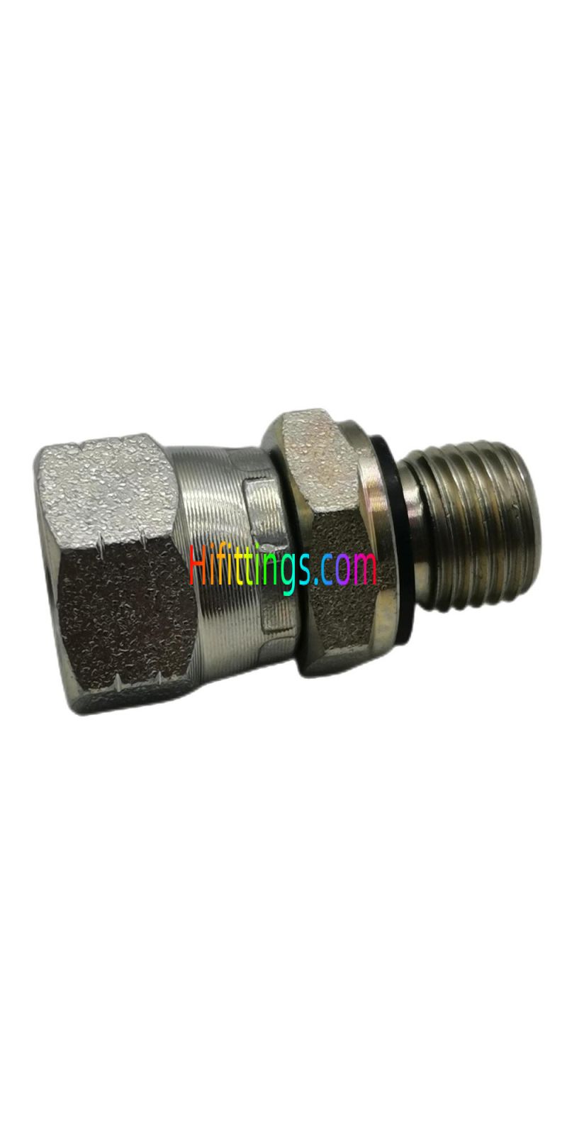 Straight BSP Male Captive Seal JIC Female 74° Seat Cone Fittings 2BJ-WD