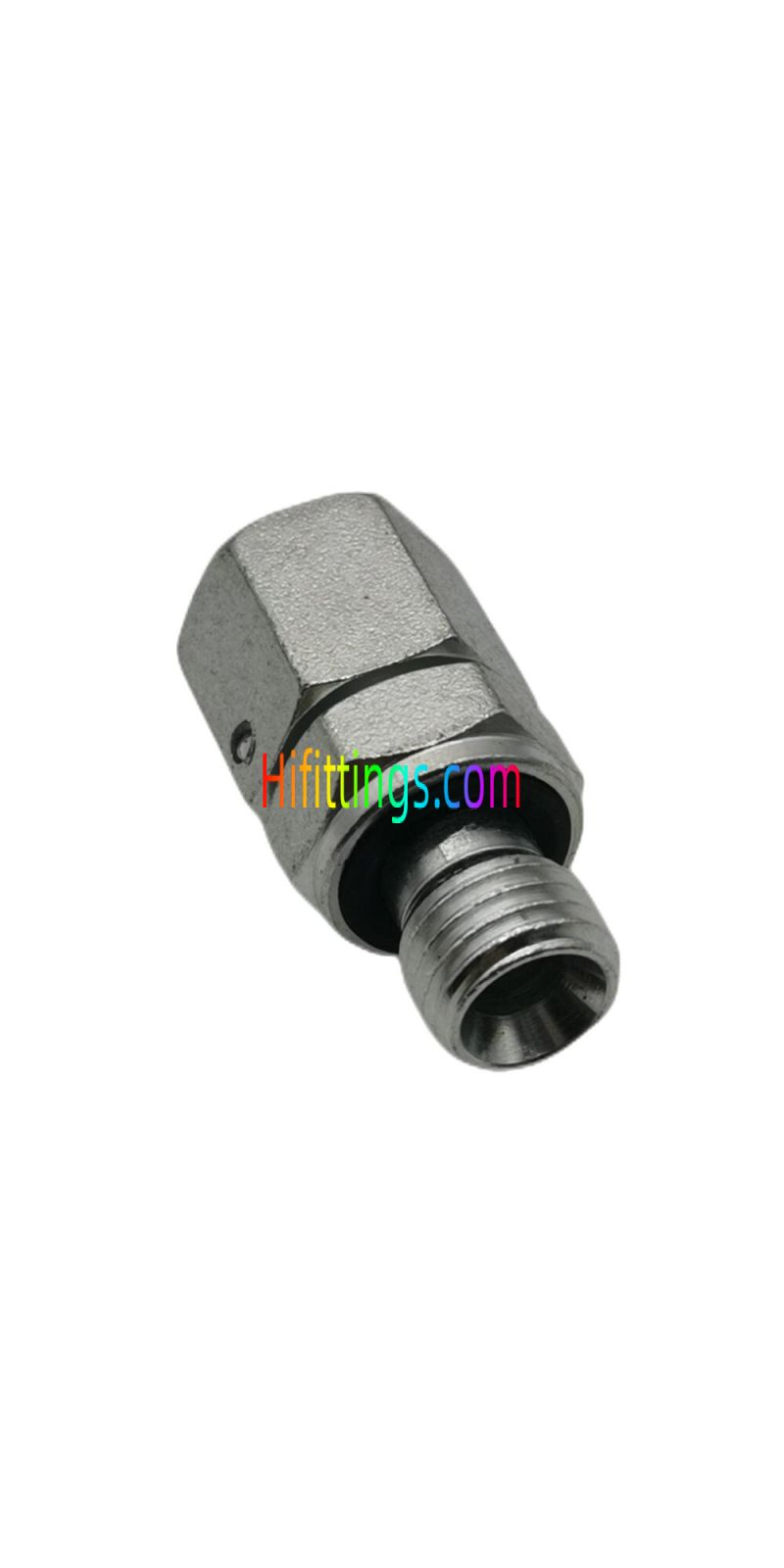 Straight Metric Male With Captive Seal Metric Female Swivel Fittings 2MC-WD/2MD-WD