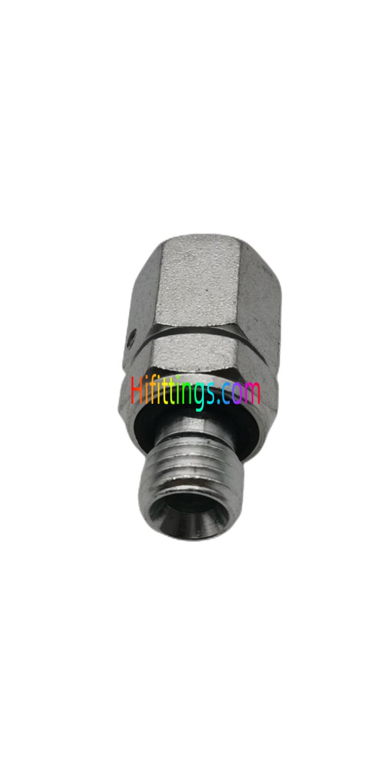 Straight Metric Male With Captive Seal Metric Female Swivel Fittings 2MC-WD/2MD-WD