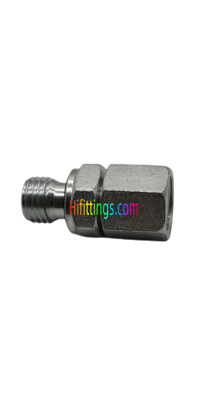 Straight Metric Male With Captive Seal Metric Female Swivel Fittings 2MC-WD/2MD-WD