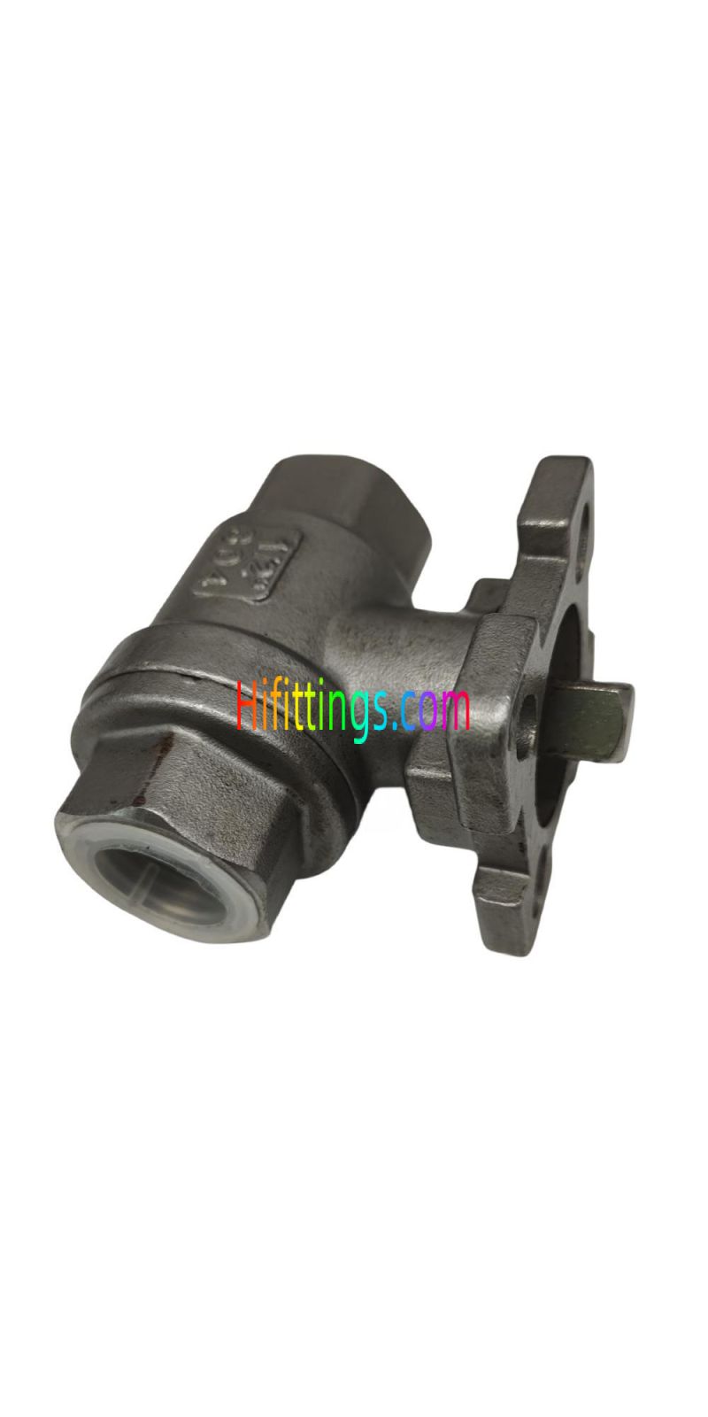 2PC Female Thread Low Pressure Ball Valve with Mounting Pad