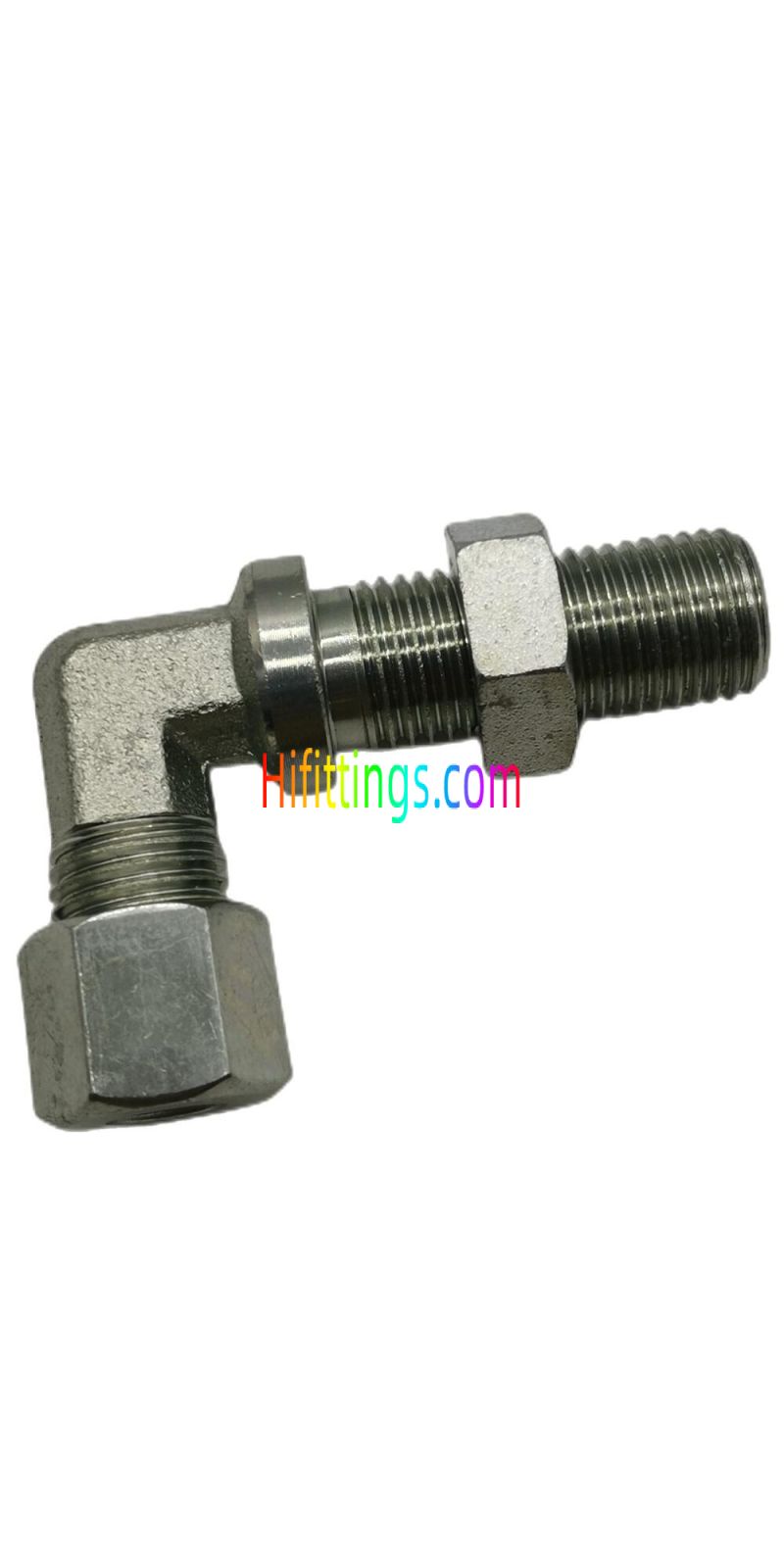 90° Elbow Metric Male Bite Type Bulkhead Tube Fittings 6C9/6D9