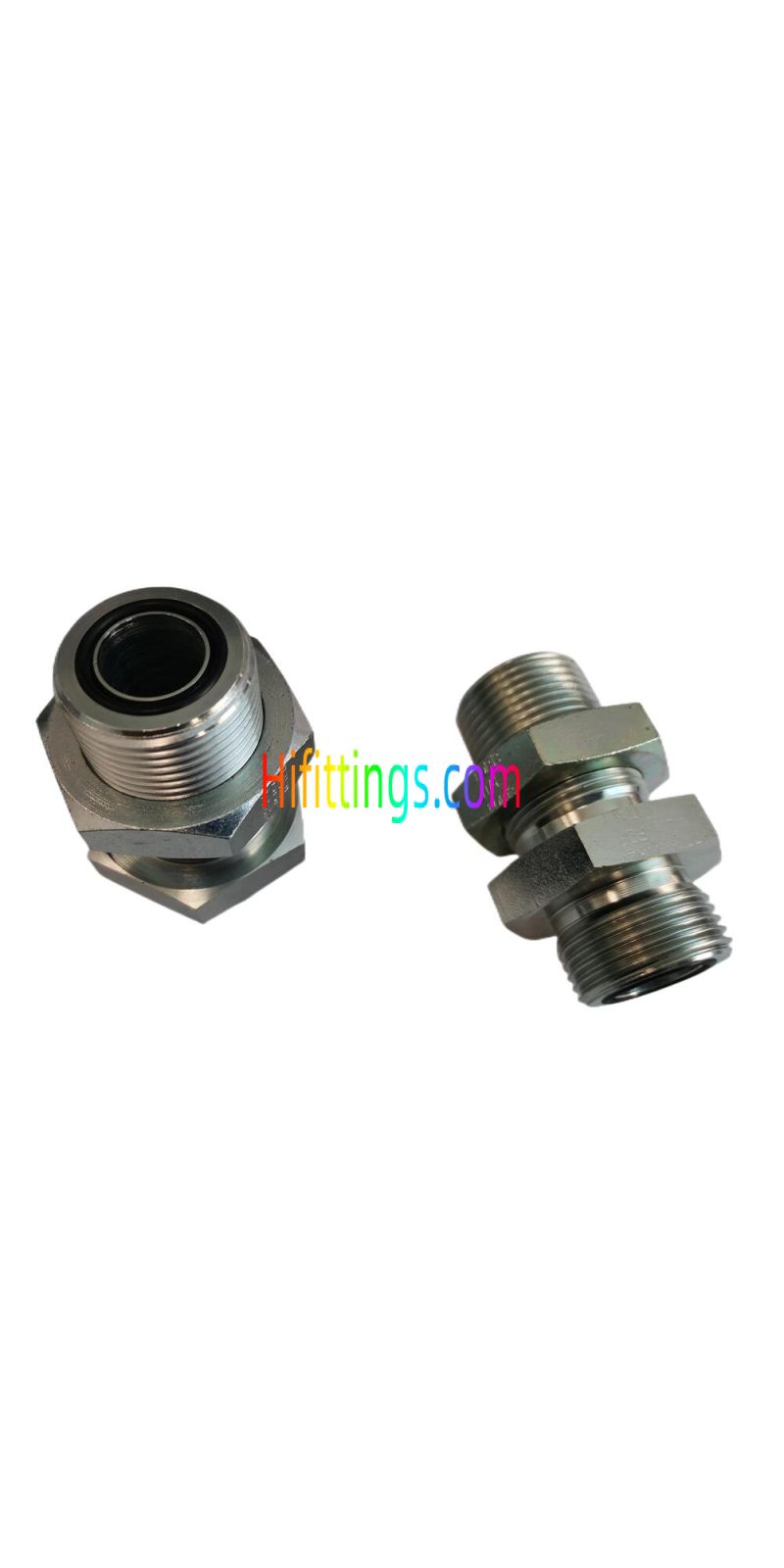 Straight ORFS Male O-Ring Bulkhead Fittings 6F