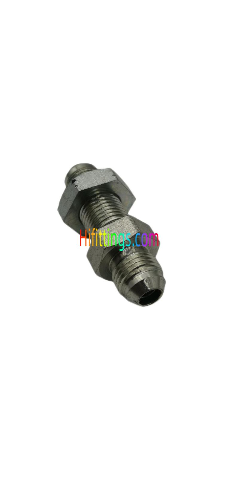 Straight JIC Male 74° Cone Flared Bulkhead Tube Fittings 6J