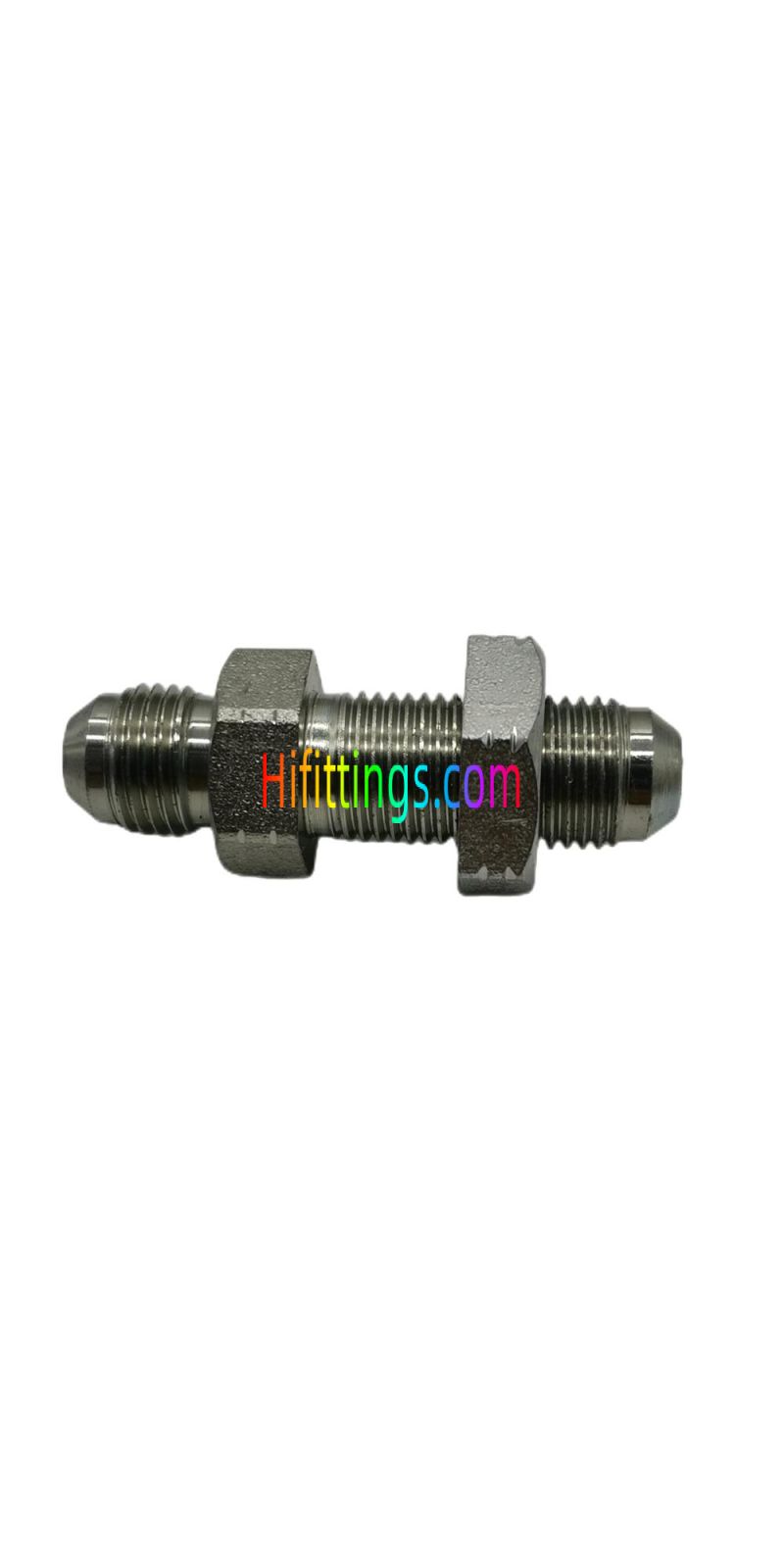 Straight JIC Male 74° Cone Flared Bulkhead Tube Fittings 6J
