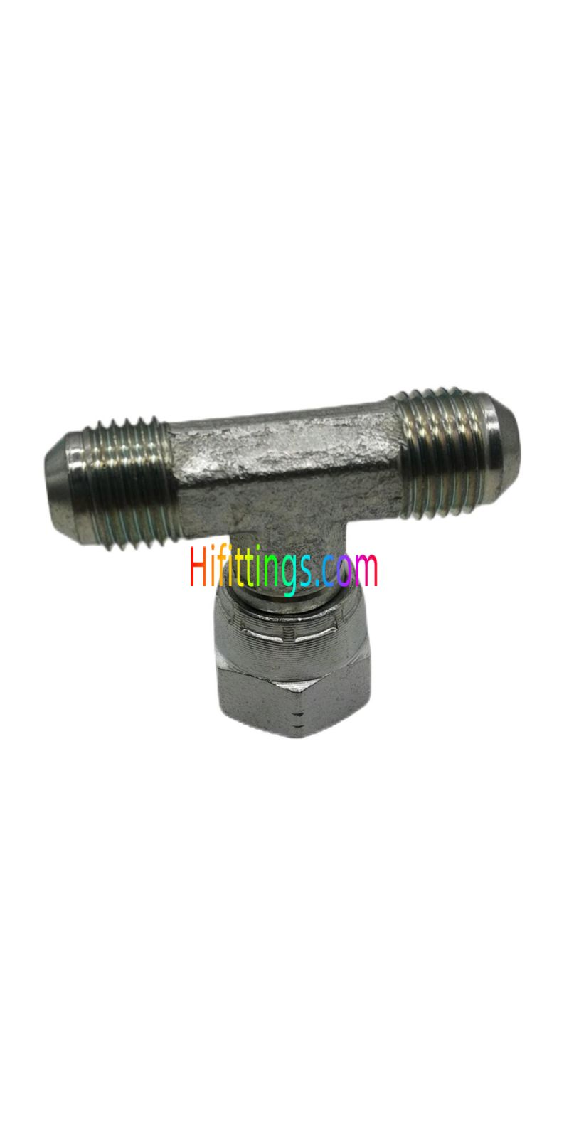 JIC Male 74° Cone JIC Female Branch Tee Flared Tube Fittings BJ