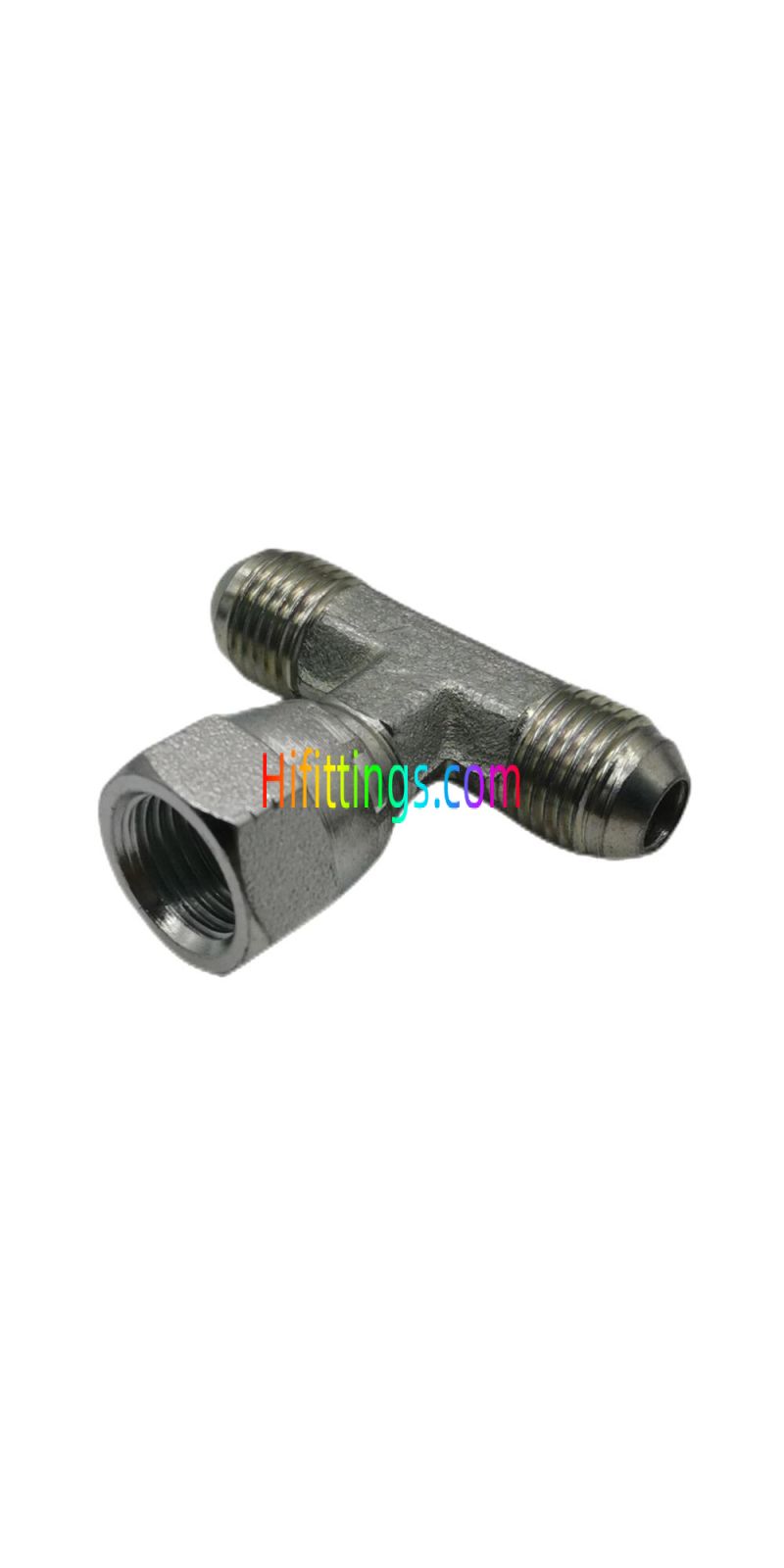 JIC Male 74° Cone JIC Female Branch Tee Flared Tube Fittings BJ