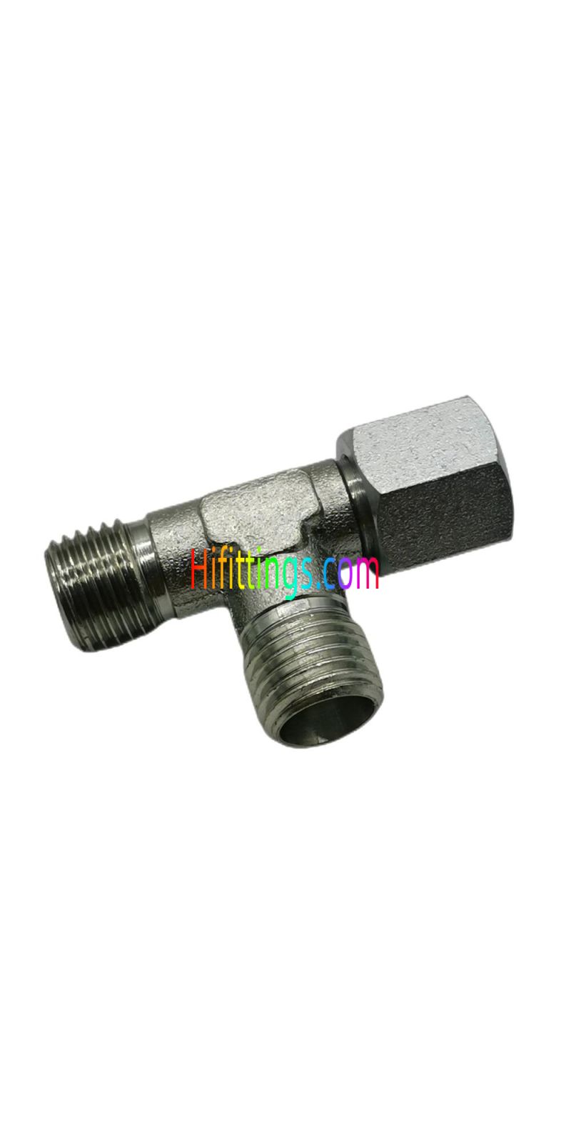 Run Tee Fittings With Swivel Nut CC/CD