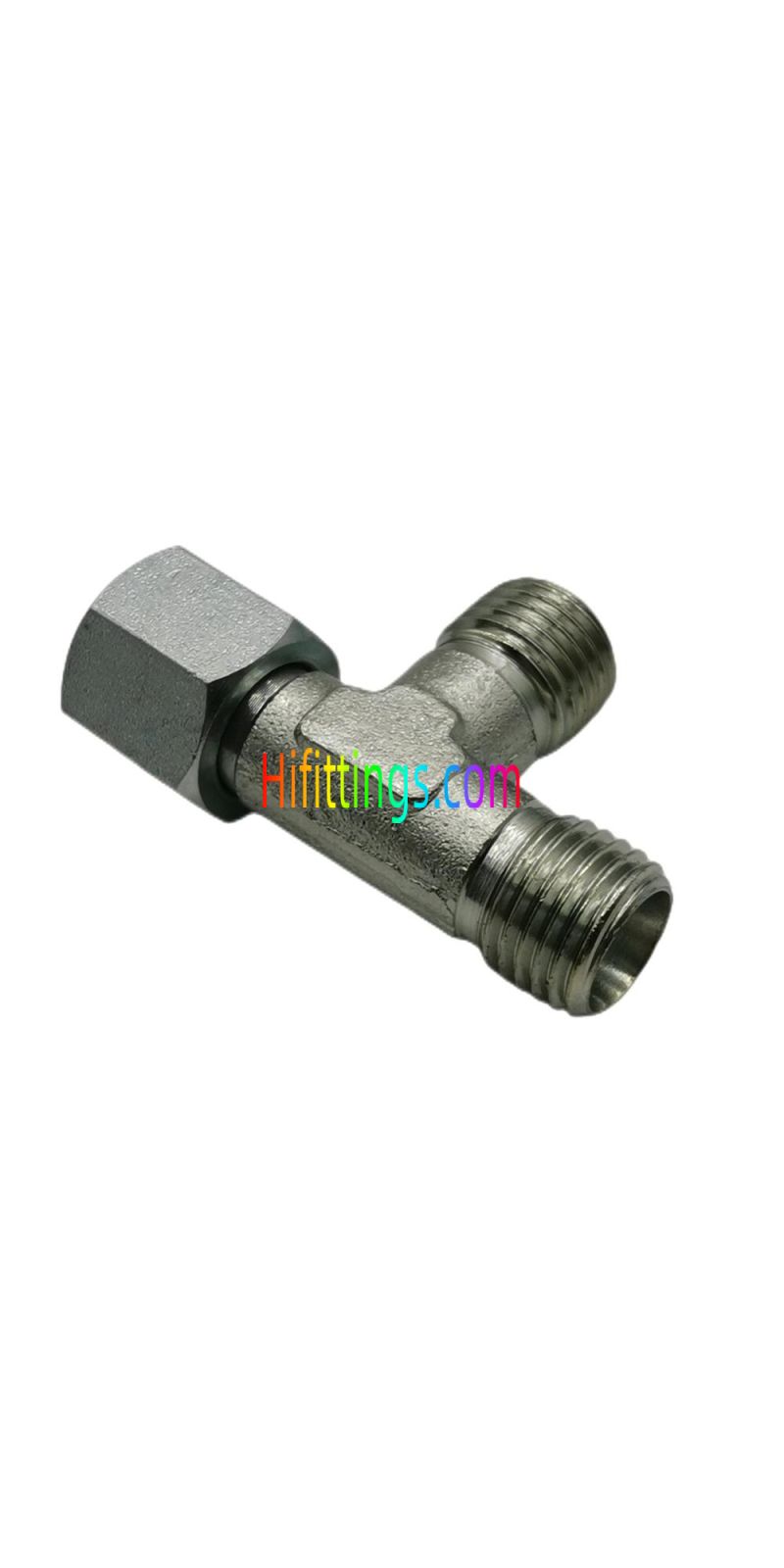 Run Tee Fittings With Swivel Nut CC/CD