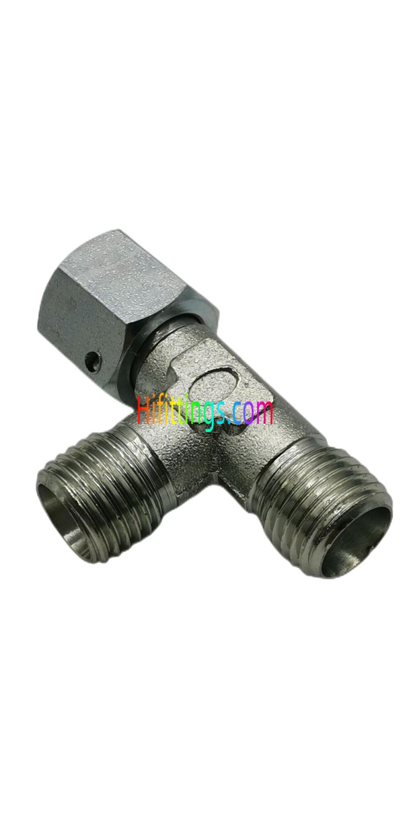 Run Tee Fittings With Swivel Nut CC/CD