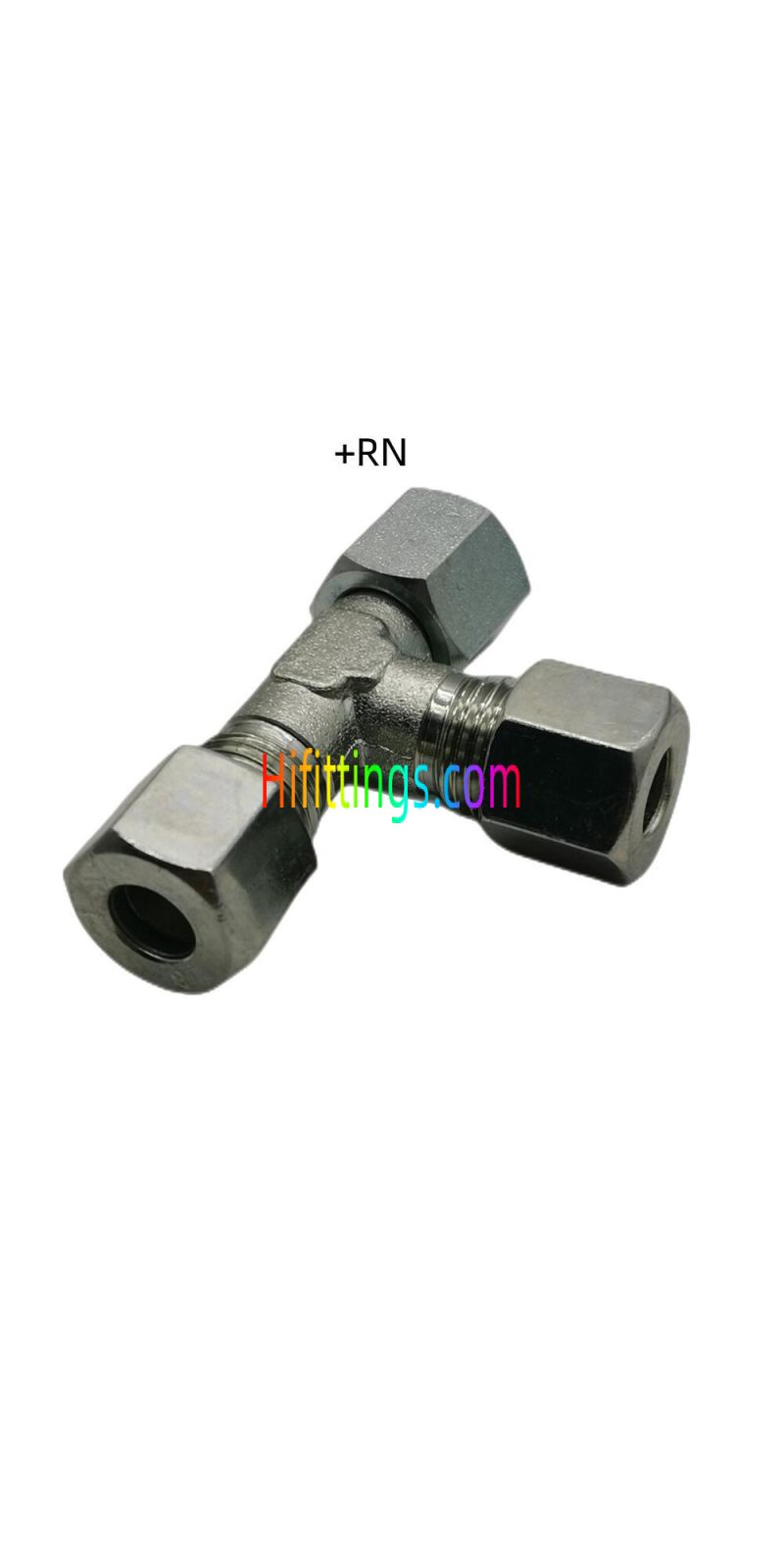 Run Tee Fittings With Swivel Nut CC/CD