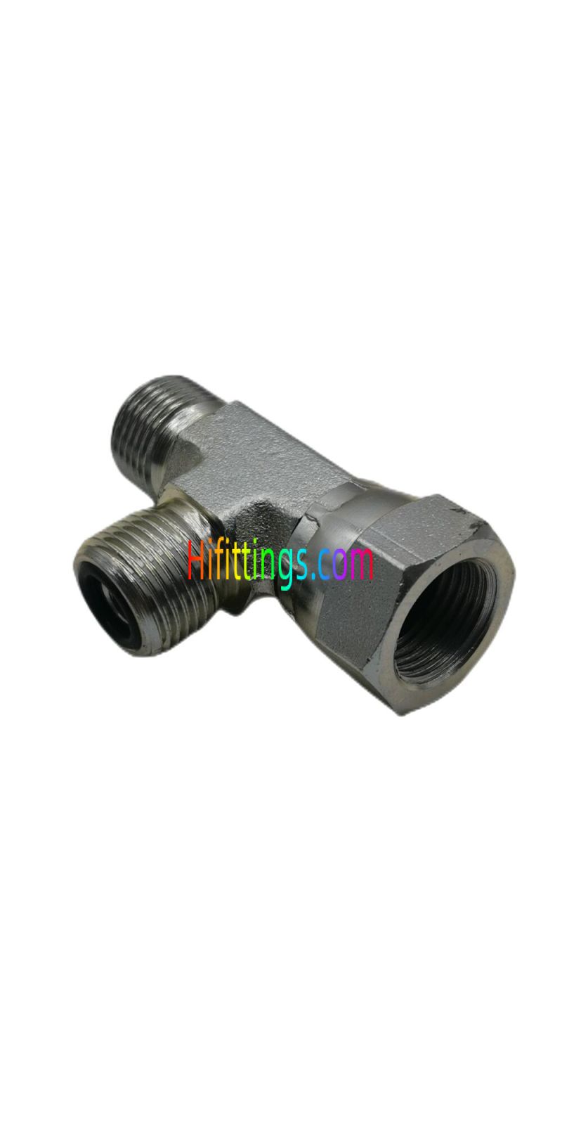 ORFS Male O-Ring ORFS Female Run Tee Fittings CF