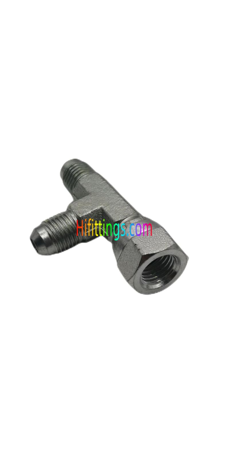  JIC Male 74° Cone JIC Female 74° Seat Run Tee Flared Tube Fittings CJ