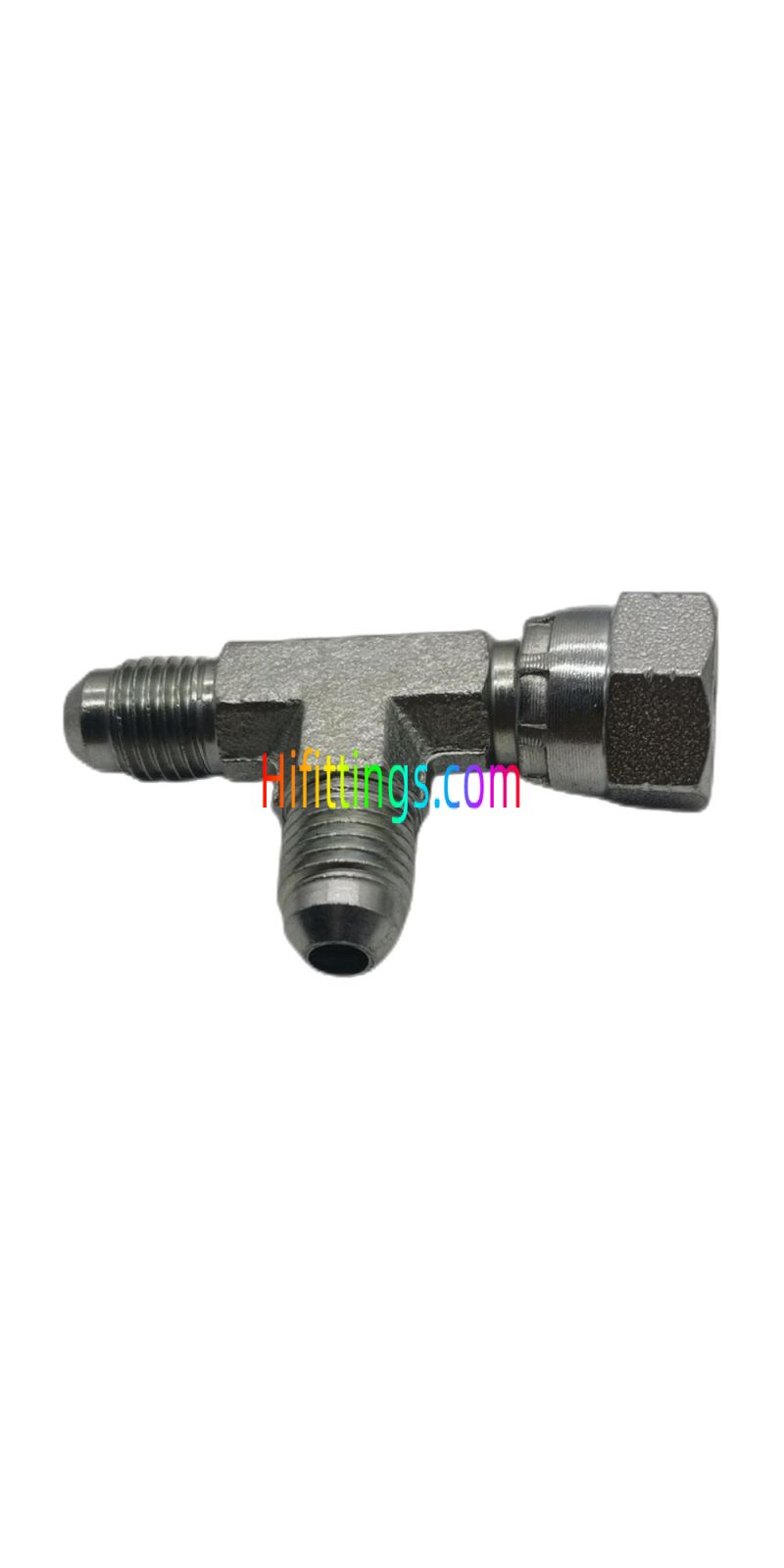  JIC Male 74° Cone JIC Female 74° Seat Run Tee Flared Tube Fittings CJ